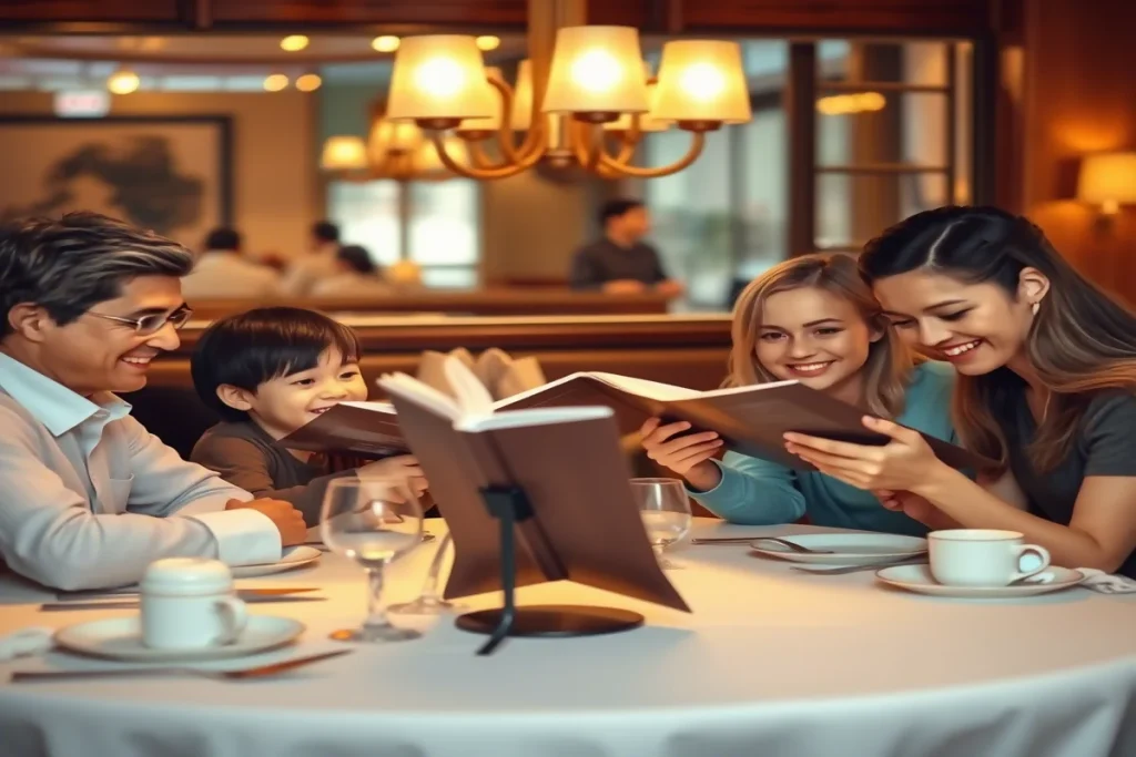 Cómo elegir el mejor restaurante para una comida en familia