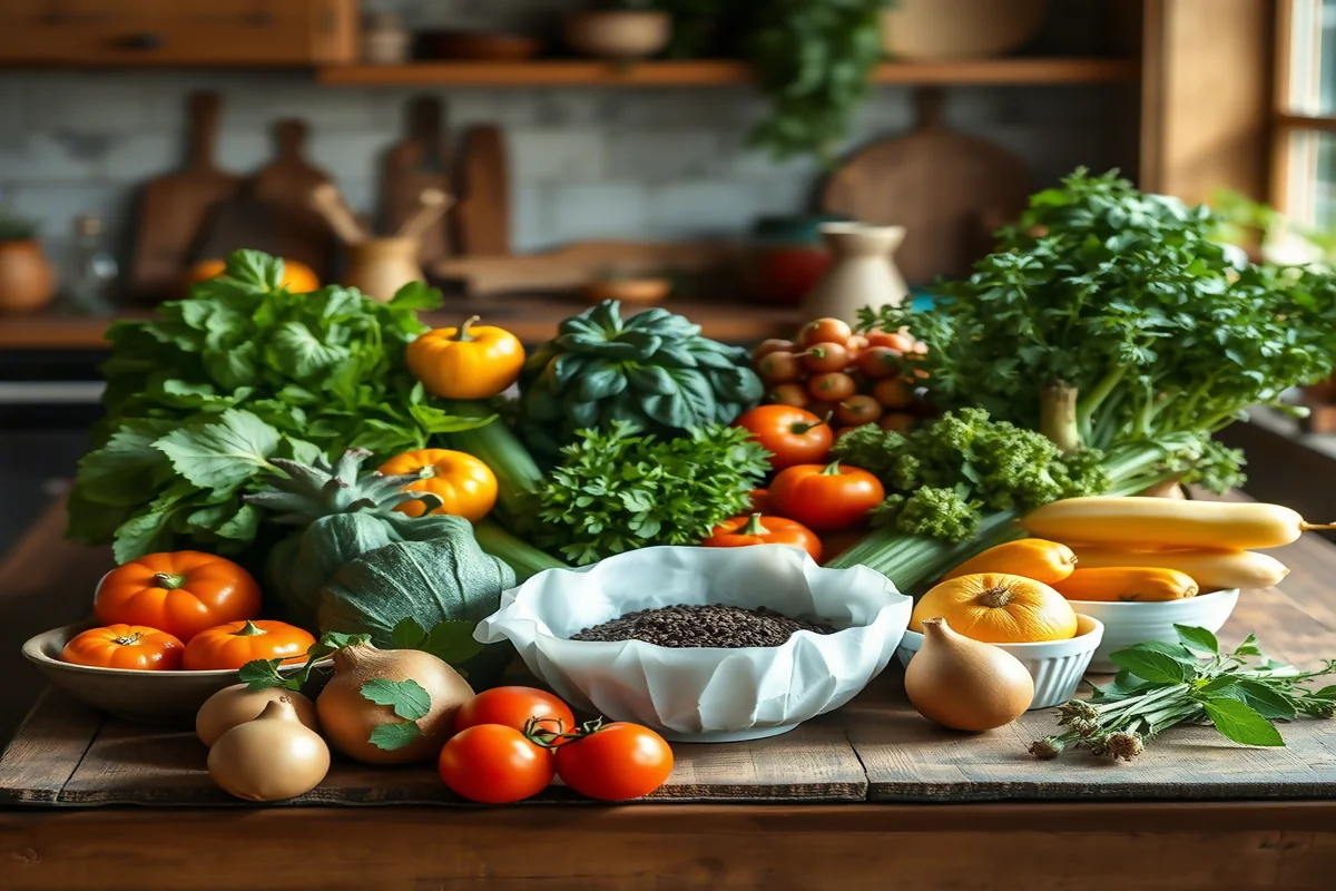 El Papel de la Naturaleza en Nuestra Cocina Ingredientes Frescos y de Temporada